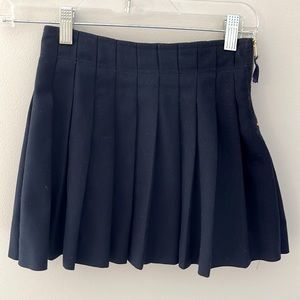 Adjustable Pleated Skirt